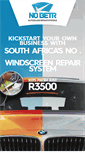 Mobile Screenshot of nbwindscreenrepairs.com