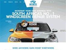 Tablet Screenshot of nbwindscreenrepairs.com